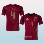 Camiseta Primera Belgica Jugador Faes 2024