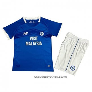 Camiseta Primera Cardiff City Nino 24-25