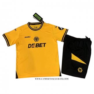 Camiseta Primera Wolves Nino 24-25