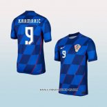 Camiseta Segunda Croacia Jugador Kramaric 2024