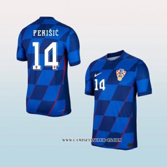 Camiseta Segunda Croacia Jugador Perisic 2024