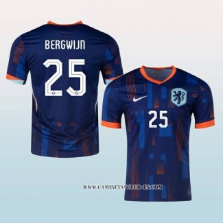 Camiseta Segunda Paises Bajos Jugador Bergwijn 24-25