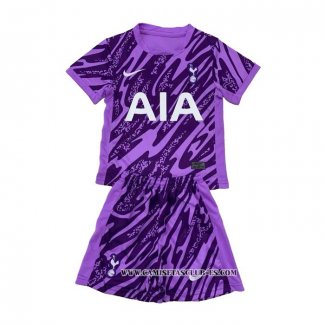 Camiseta Tercera Tottenham Hotspur Portero Nino 24-25