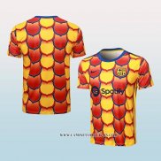 Camiseta de Entrenamiento Barcelona 24-25 Amarillo