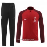 Chandal de Chaqueta del Liverpool 24-25 Rojo