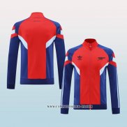 Chaqueta del Arsenal 24-25 Rojo Azul