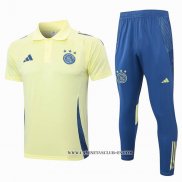 Conjunto Polo del Ajax 24-25 Amarillo