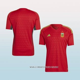 Camiseta Argentina Portero 2022 Rojo