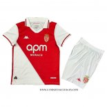 Camiseta Primera Monaco Nino 24-25