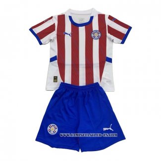 Camiseta Primera Paraguay Nino 2024