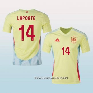 Camiseta Segunda Espana Jugador Laporte 2024