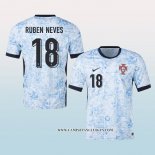 Camiseta Segunda Portugal Jugador Ruben Neves 2024