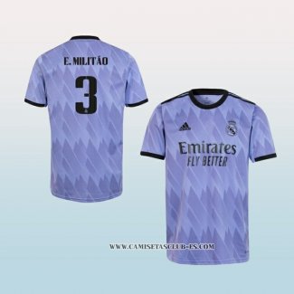 Camiseta Segunda Real Madrid Jugador E.Militao 22-23