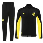 Chandal de Chaqueta del Borussia Dortmund 24-25 Negro