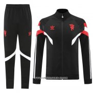 Chandal de Chaqueta del Manchester United 24-25 Negro