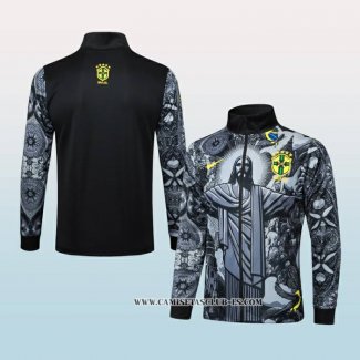 Chaqueta del Brasil Jesus 24-25 Negro