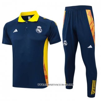 Conjunto Polo del Real Madrid 24-25 Azul