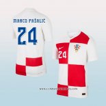 Camiseta Primera Croacia Jugador Marco Pasalic 2024