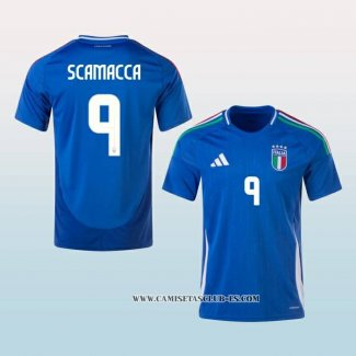 Camiseta Primera Italia Jugador Scamacca 24-25