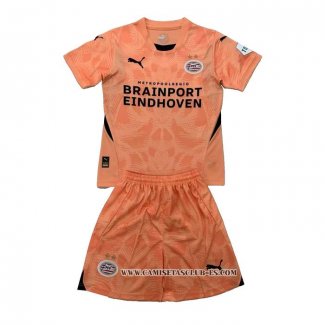 Camiseta Primera PSV Portero Nino 24-25