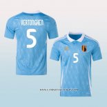 Camiseta Segunda Belgica Jugador Vertonghen 2024