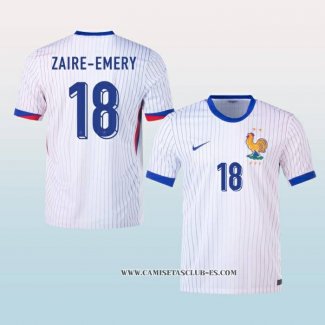 Camiseta Segunda Francia Jugador Zaire-Emery 2024