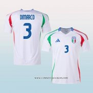 Camiseta Segunda Italia Jugador Dimarco 24-25