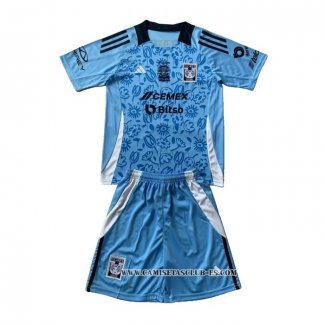 Camiseta Tigres UANL Special Nino 24-25 Azul