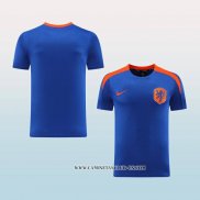 Camiseta de Entrenamiento Paises Bajos 24-25 Azul