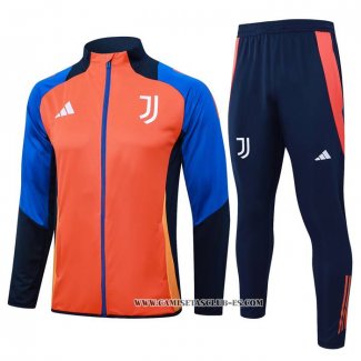 Chandal de Chaqueta del Juventus Nino 24-25 Naranja