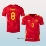 Camiseta Primera Espana Jugador Fabian 2024