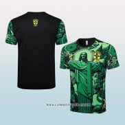 Camiseta de Entrenamiento Brasil Jesus 24-25 Verde