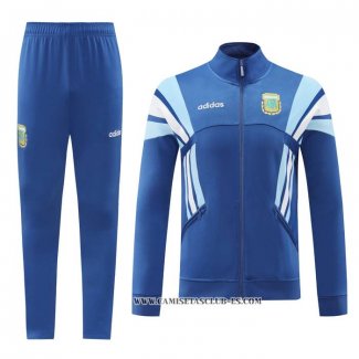 Chandal de Chaqueta del Argentina 24-25 Azul