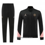 Chandal de Chaqueta del Paris Saint-Germain Jordan 24-25 Negro