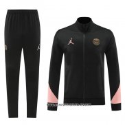 Chandal de Chaqueta del Paris Saint-Germain Jordan 24-25 Negro