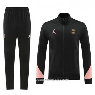 Chandal de Chaqueta del Paris Saint-Germain Jordan 24-25 Negro