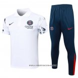 Conjunto Polo del Paris Saint-Germain 24-25 Blanco