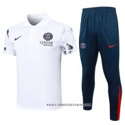 Conjunto Polo del Paris Saint-Germain 24-25 Blanco