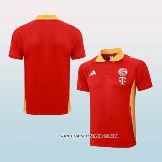 Camiseta Polo del Bayern Munich 24-25 Rojo