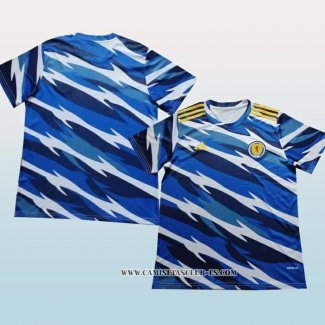 Camiseta Pre Partido del Escocia 2024 Azul