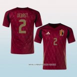 Camiseta Primera Belgica Jugador Debast 2024