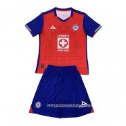 Camiseta Tercera Cruz Azul Nino 24-25