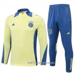 Chandal de Sudadera del Ajax 24-25 Amarillo