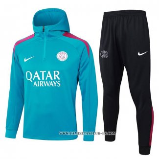 Chandal de Sudadera del Paris Saint-Germain 24-25 Verde