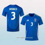 Camiseta Primera Italia Jugador Dimarco 24-25