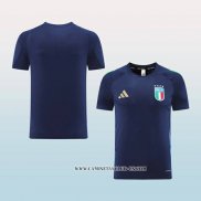 Camiseta de Entrenamiento Italia 24-25 Azul