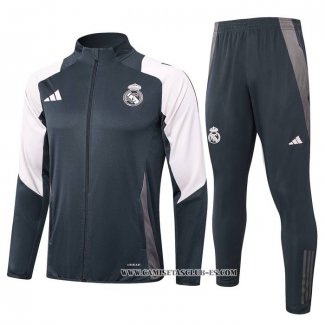 Chandal de Chaqueta del Real Madrid 24-25 Gris