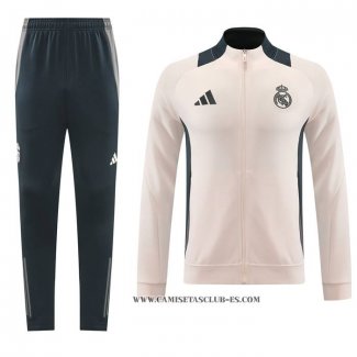 Chandal de Chaqueta del Real Madrid 24-25 Rosa