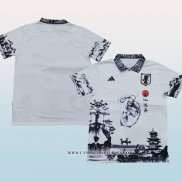 Tailandia Camiseta Japon Cartoon 24-25 Blanco