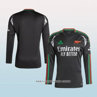 Camiseta Segunda Arsenal 24-25 Manga Larga